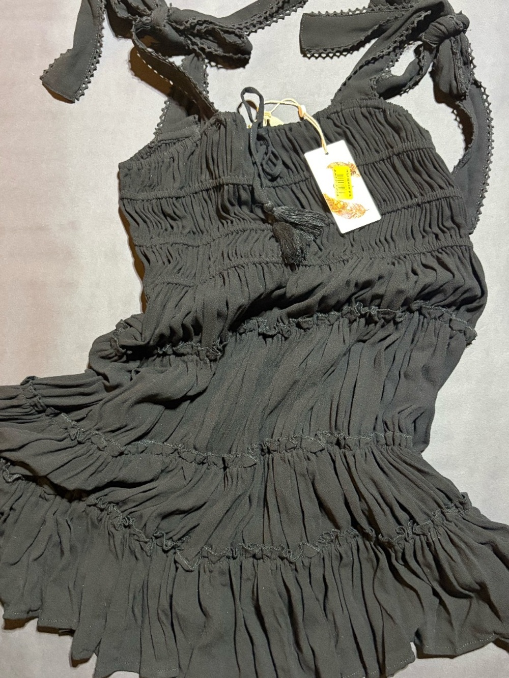 Women's Chelsea & Violet black mini dress (Size M) - NEW with tags!